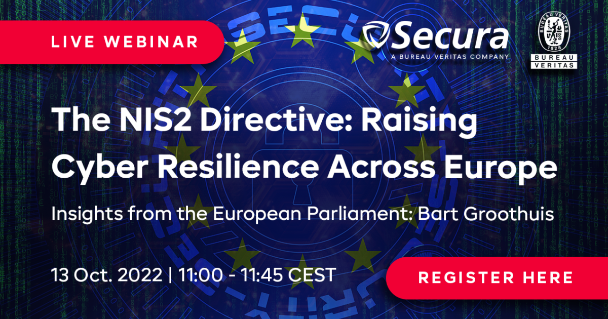 Webinar: The NIS2 Directive | 13th Of October